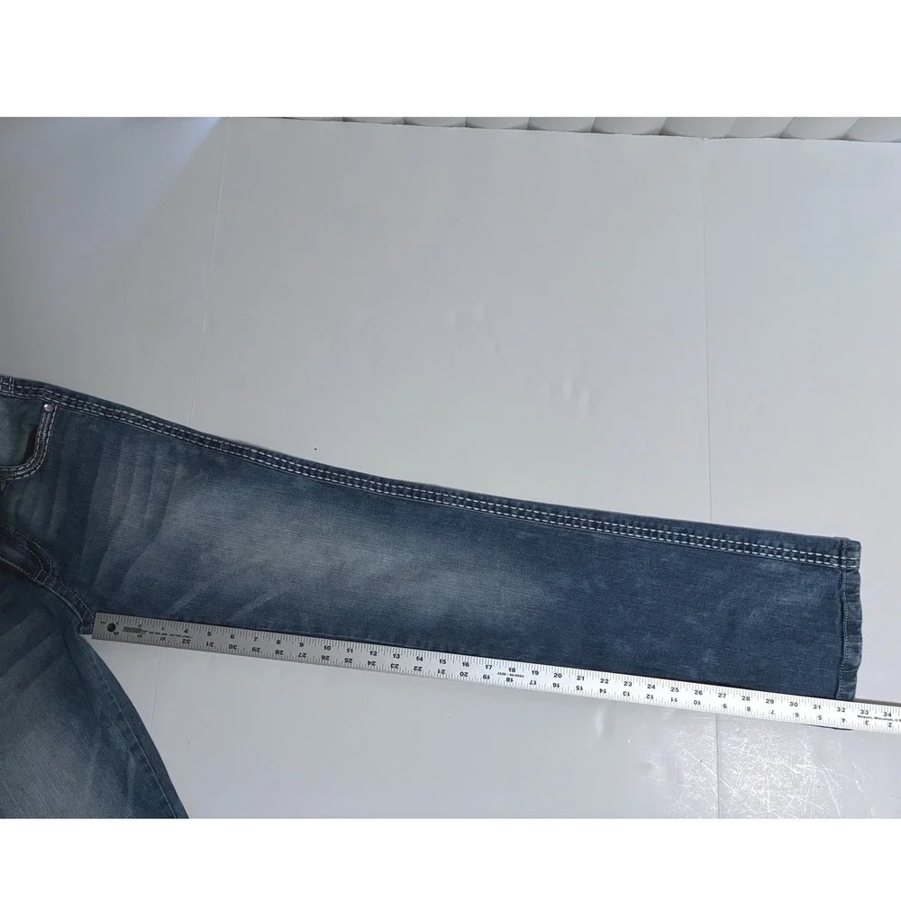 Sold. Rock 47 by Wrangler Womens Low Rise Bootcut Jeans Medium Wash - Picture 8 of 9